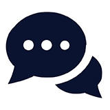 Icon for Let us know...